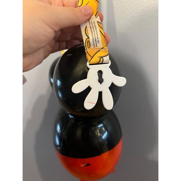 Official Disney Parks Mickey Mouse Balloon Ears Popcorn Bucket W Strap Disneyana - Picture 7 of 10